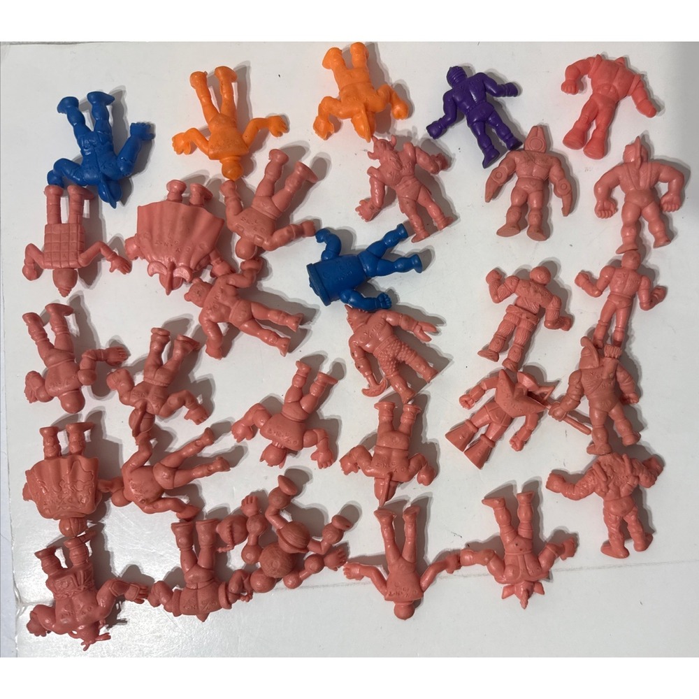 Vtg M.U.S.C.L.E. Men Mixed LOT of 30 Figures Mattel Flesh Blue Orange Kinnikuman - Picture 6 of 16
